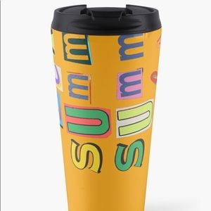 Black Summer Coffee Mug